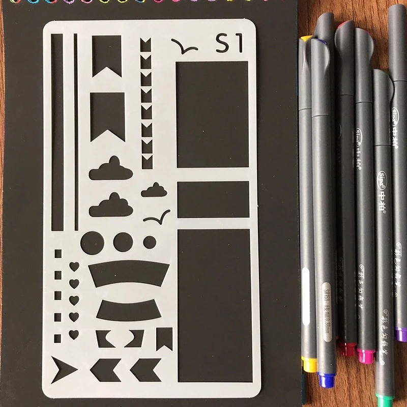 24 шт. трафареты для детского рисования | Игрушки и хобби