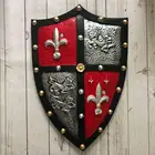 Косплей 1:1 Trident Silver leopard Power Knight Shield Аниме игра PU оружие реквизит для ролевых игр фигурка модель Рождественский подарок