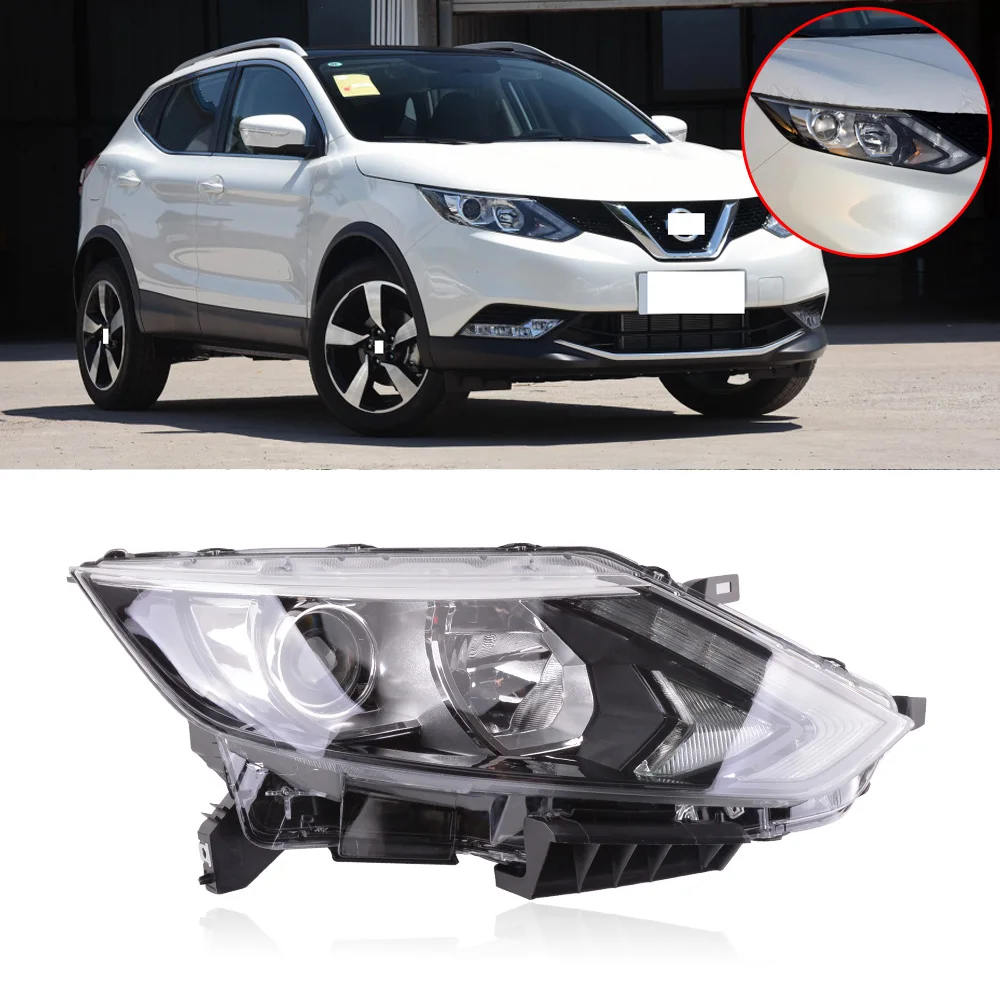 CAPQX головной светильник переднего бампера для Nissan Qashqai налобный светильник