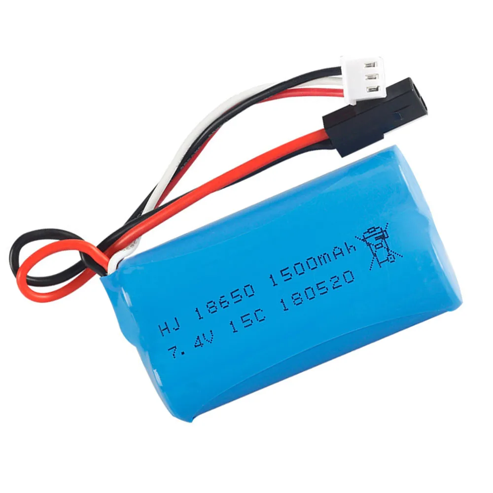 Литий ионный Аккумулятор 7 4 V 1500mah 18650 15C 5500 разъем для BG1518 BG1513 BG1515 BG1507 BG1506 1/12 2 4G