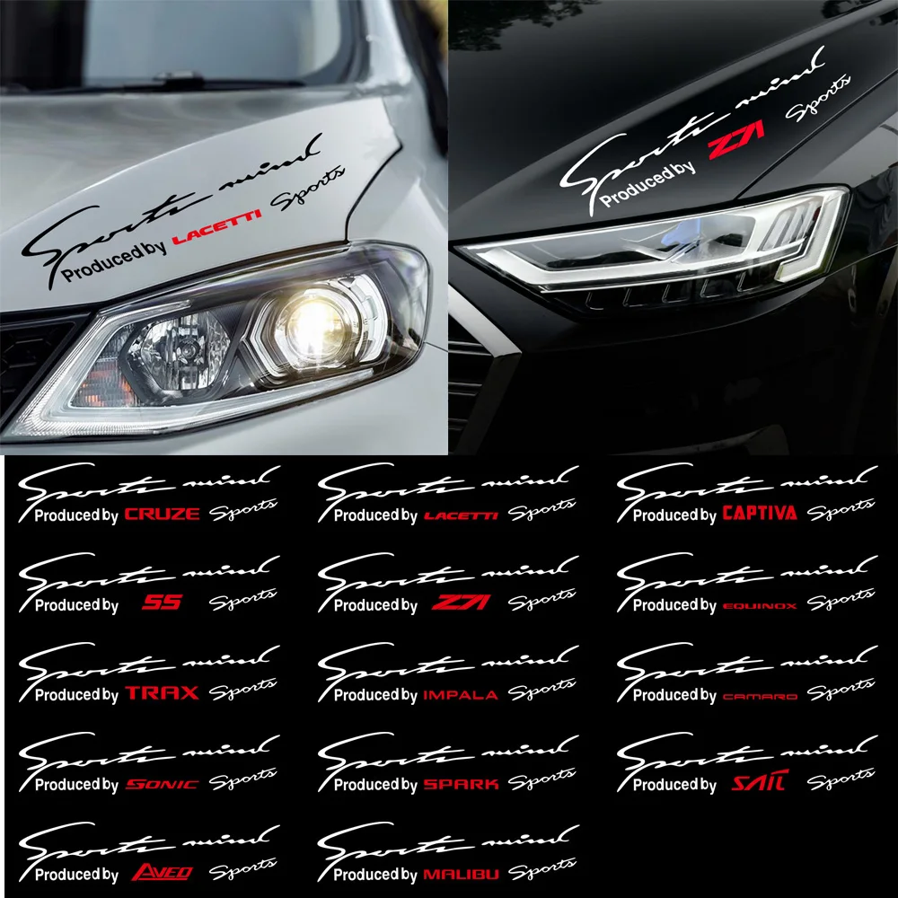 1 шт. автомобильные наклейки для Chevrolet Cruze Lacetti Captiva SS Z71 Equinox Trax Spark Sail Lamp Переводные