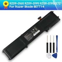 laptop battery rz09 0165 for betty4 razer blade rz09 0165 rz09 0195 rz09 01952e72 authentic replacement battery 6160mah tool