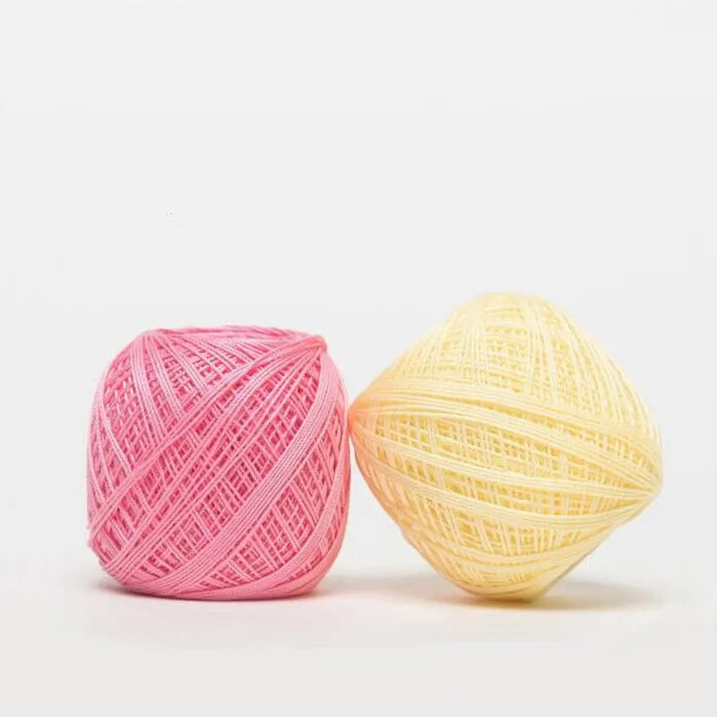 89 м мерсеризованная хлопчатобумажная кружевная нить 38 однотонных нитей для