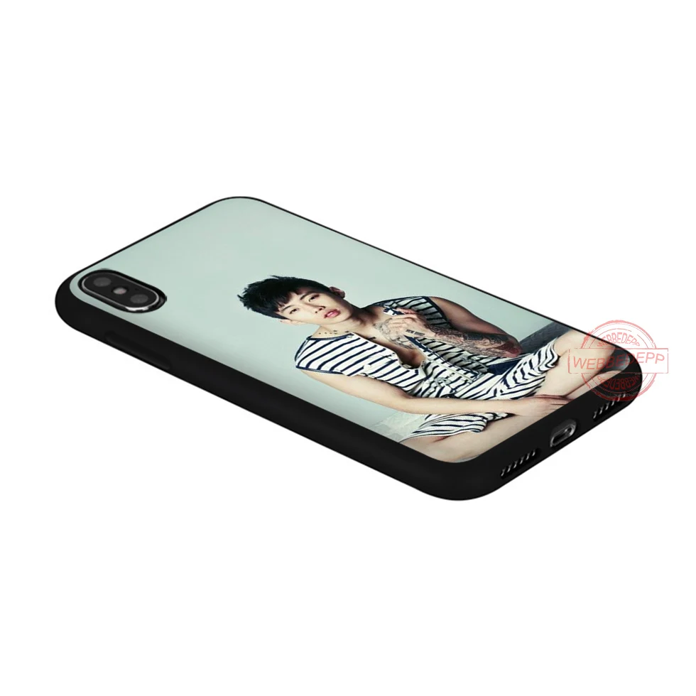 WEBBEDEPP Jay Park Soft Silicone TPU Phone Case for iPhone 5 6 7 8 Plus X XS XR Max 11proMax |
