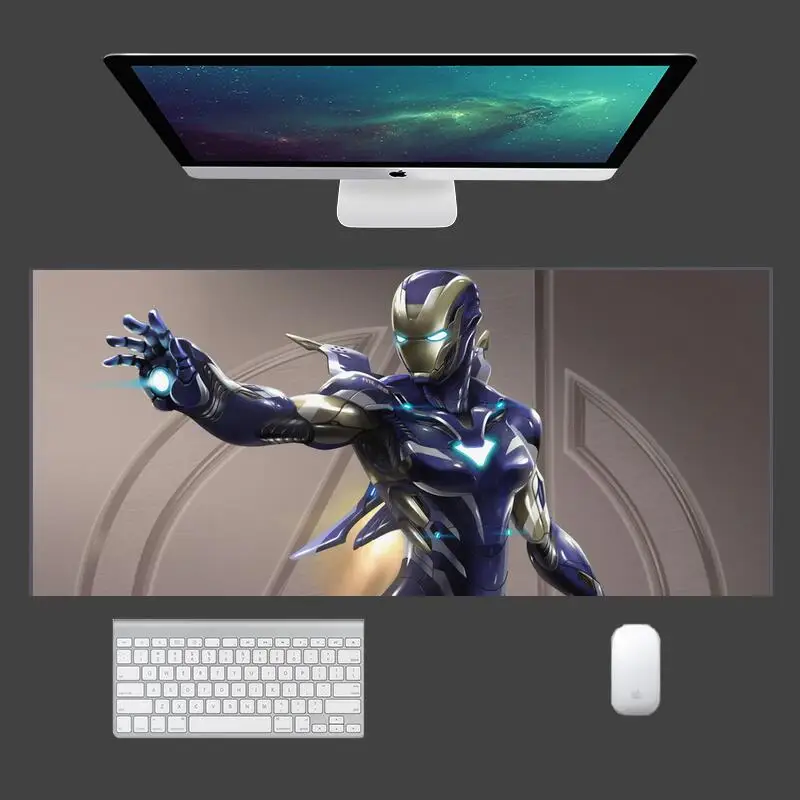 

Disney Marvel Cool gaming Mouse pad pc mats computer mouse mat mousepad rgb gamer accessories mouse pad xxl pads anime mausepad