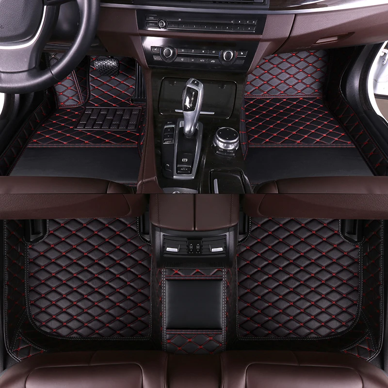 Коврики WLMWL с логотипом для Audi a3 8 в a4 b6 b9 b8 c7 q5 a5 a6 c6 q7 q3 все модели автомобильных