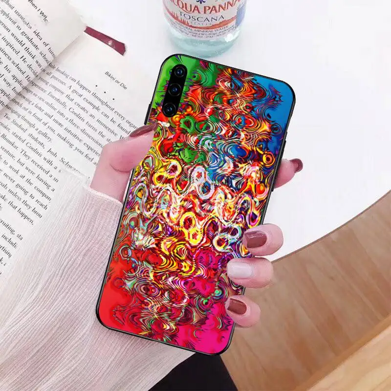 HPCHCJHM цветочный Рисунок Мандала хна черный ТПУ мягкий чехол для телефона Huawei Honor 20