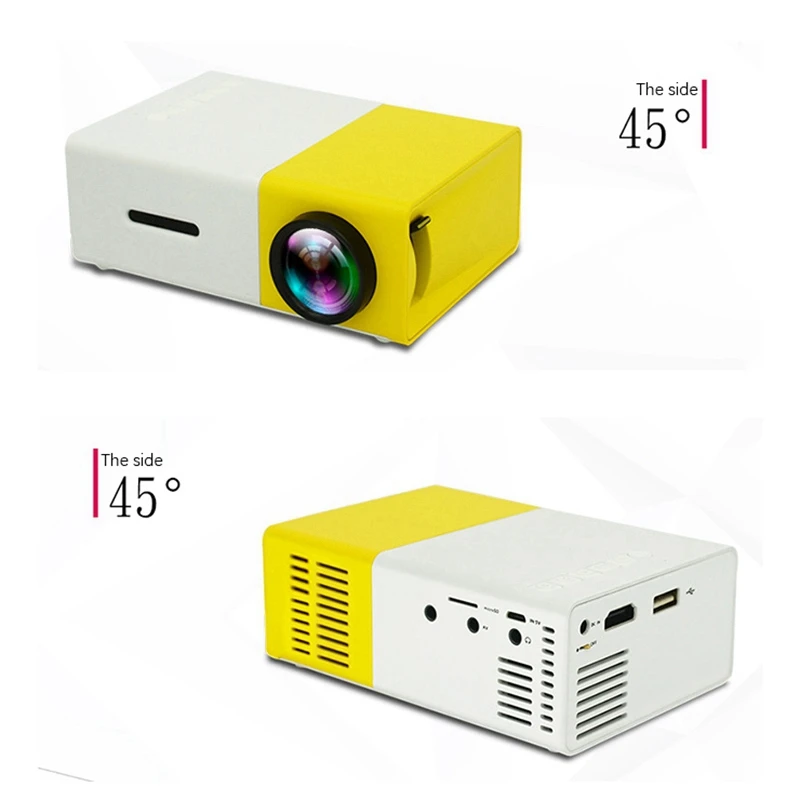 YG300 Projector 1080P Battery Version USB/SD/AV/HDMI-Compatible Input for Video/Movie/Game | Projectors
