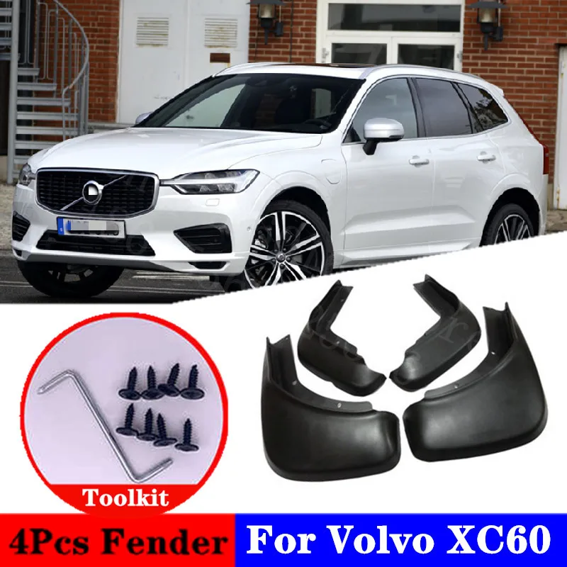 Брызговики для Volvos XC60 XC90 2017 2020 Polestar черные брызговики специальной модификации Fen