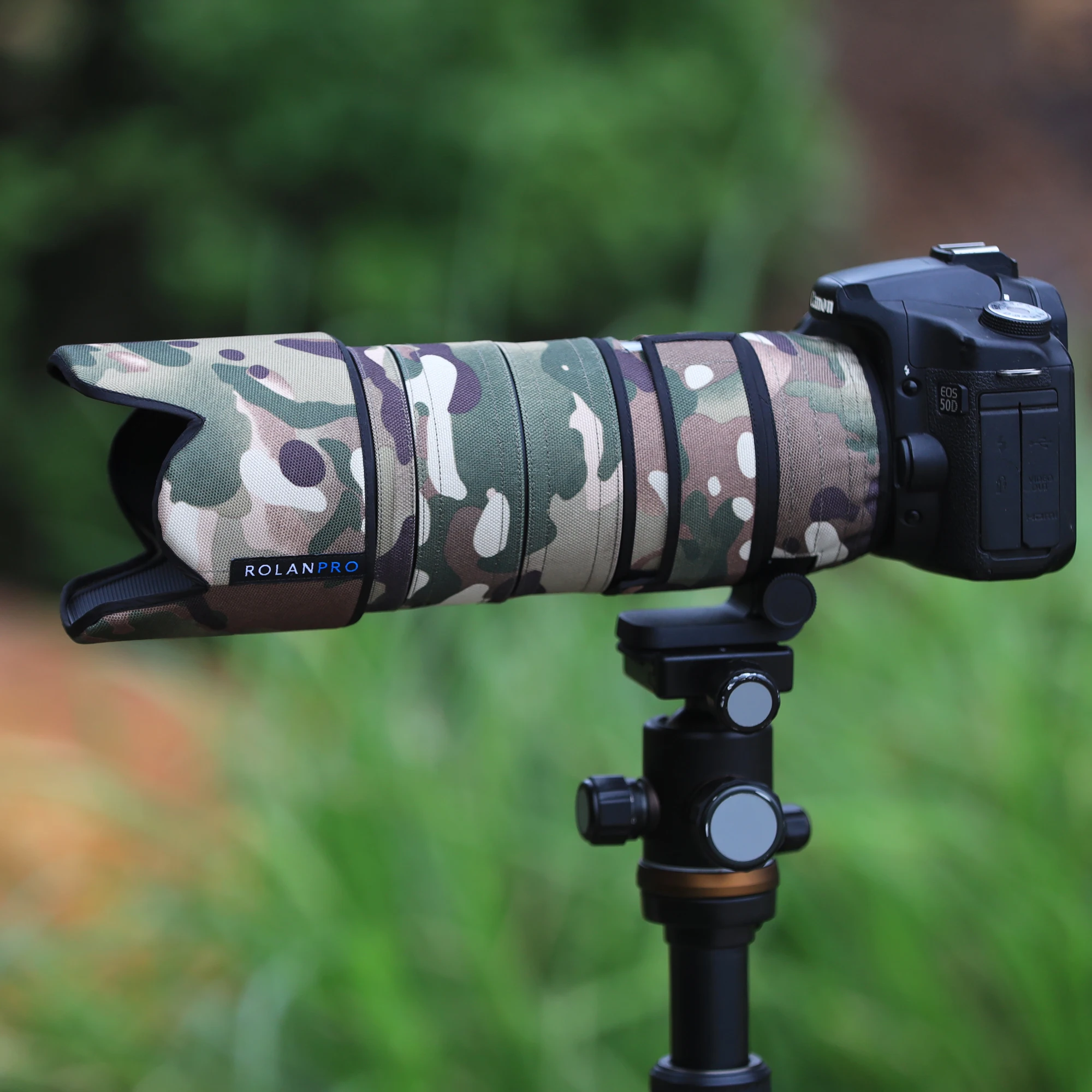 ROLANPRO водонепроницаемый чехол для объектива Камуфляжный дождевик Tamron SP 70 200 мм F/2 8