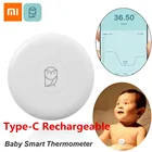 Цифровой Детский умный термометр Xiaomi Miaomiaoce, клинический термометр, акриловое измерение, постоянный монитор, сигнализация высокой температуры