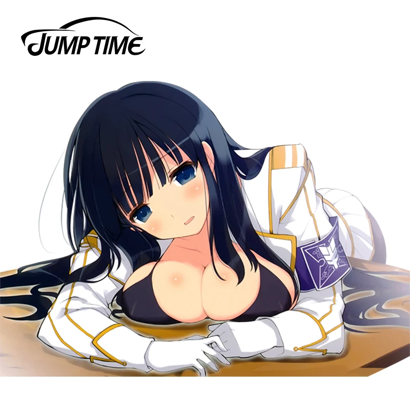 JumpTime 13 см x 9 4 аниме Senran Kagura оригинальный персонаж Ikaruga украшения для автомобиля