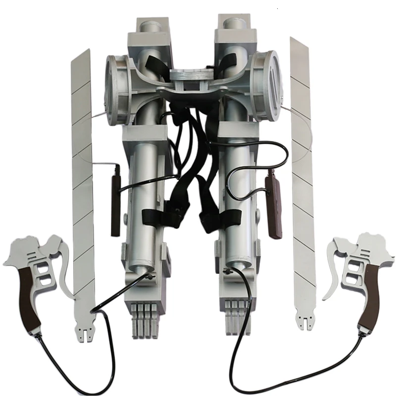 attack on titan anime figure stereo mechanical motion device pvc 50cm cosplay 11 wearable wings of liberty collectible model free global shipping