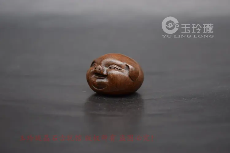 

Bronze carving cast fat pig small ornaments, precision copper tea ceremony handlebar antique