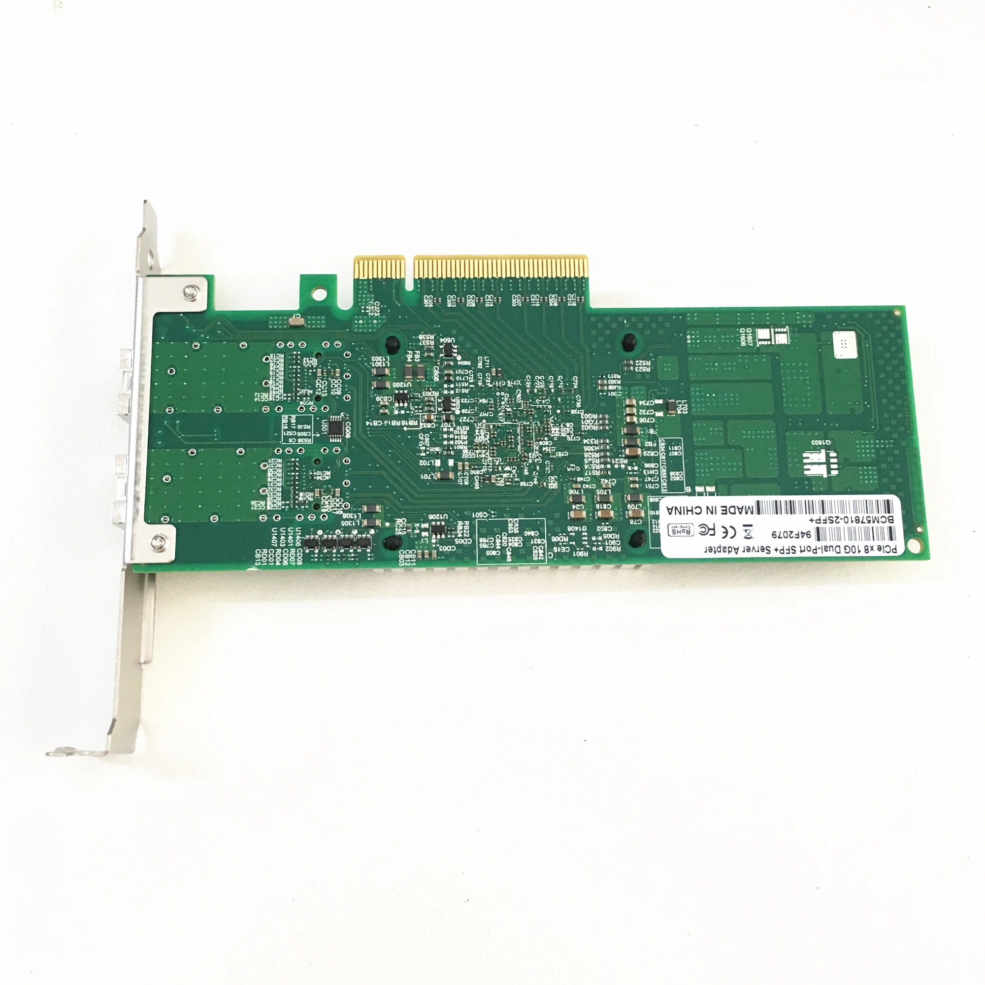 Китай OEM Блок BCM57810S 10 Гб двойной порт SFP+ PCIe x8 Ethernet конвергентный сетевой адаптер OEM