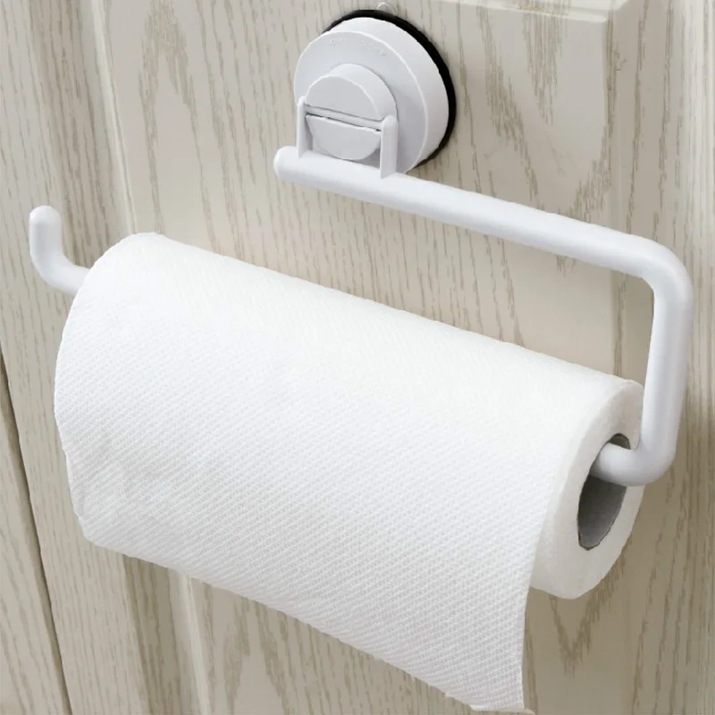 Стойка для бумажных полотенец Вакуумная присоска кухонные аксессуары Полка в