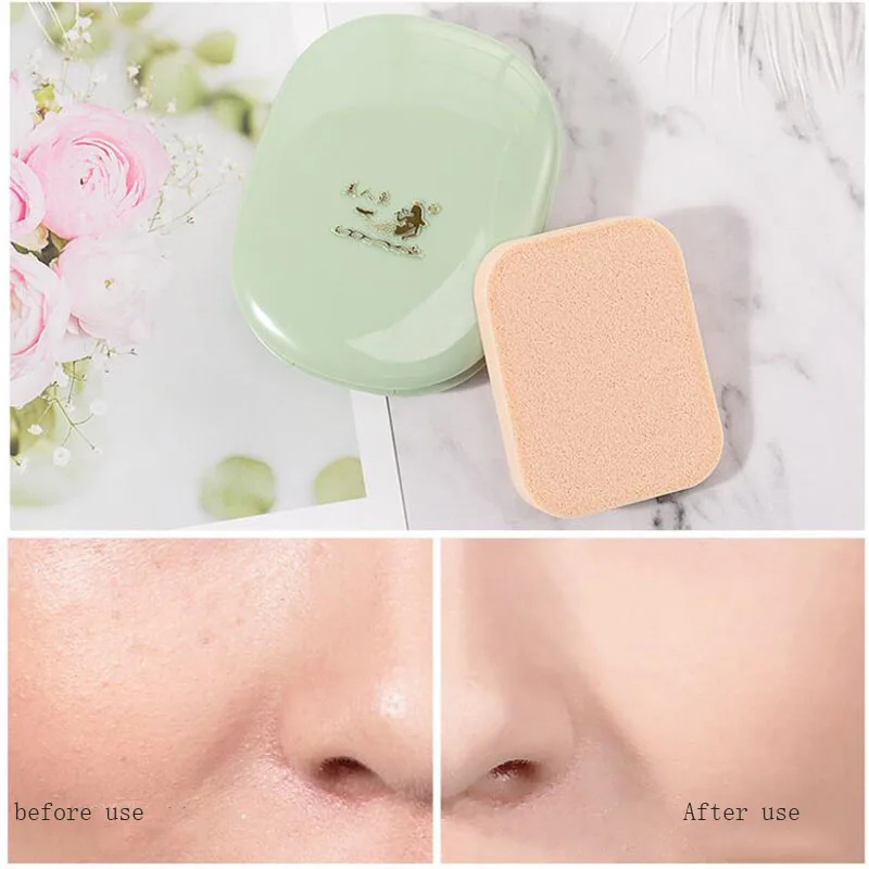 

refreshing beauty powder biscuit wet dual-use concealer moisturizing oil control natural makeup foundation