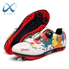 Модные велосипедные туфли в стиле граффити, мужские уличные самоблокирующиеся велосипедные туфли для горного велосипеда, дышащие сверхлегкие туфли для шоссейного велосипеда, обувь SPD