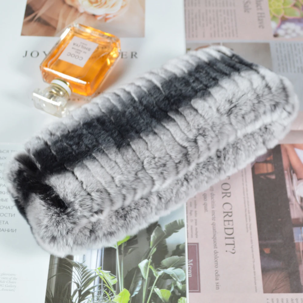 2020 зимний женский натуральный Рекс кроличий меховой шарф Теплый Хорошие