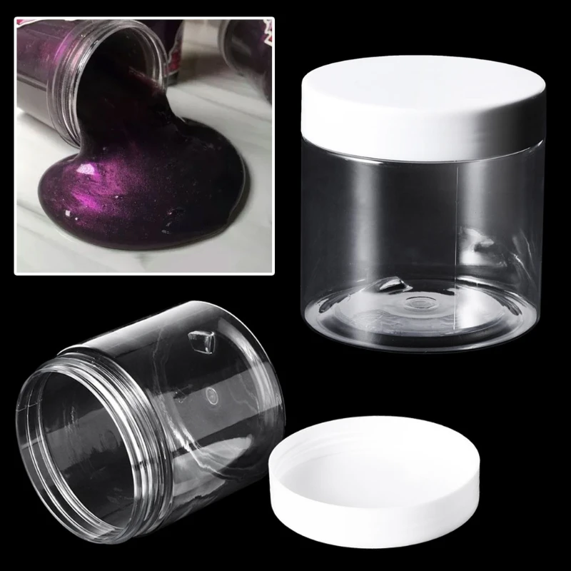 

200ml Storage Container Organizer Box For Light Clay Play Foam Slime Mud