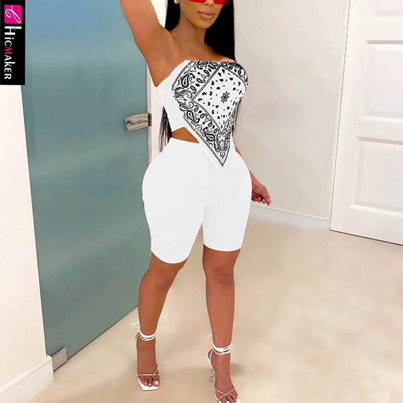 Комплект из двух предметов: топ и шорты женский бюстгальтер без бретелек с