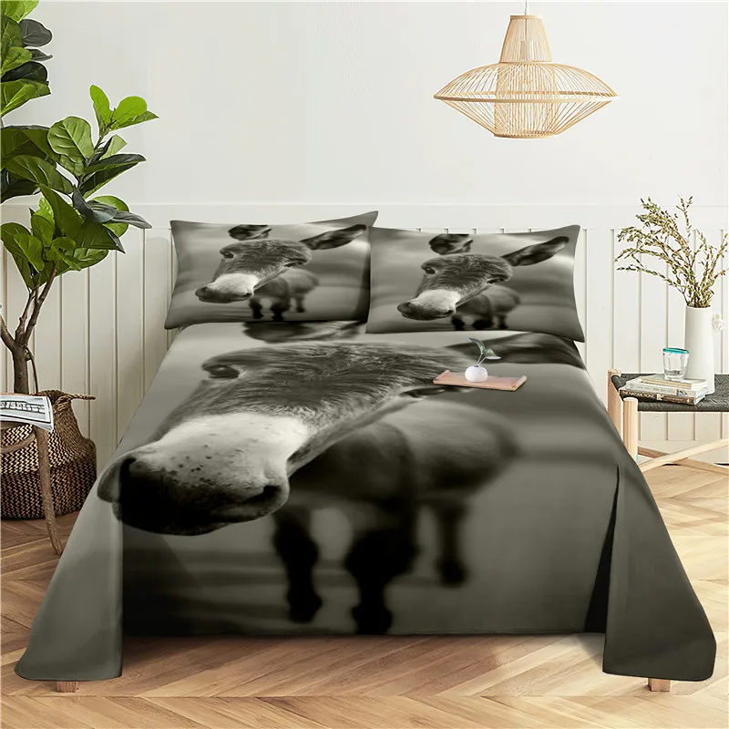 Постельное белье из полиэстера с цифровой печатью 0 9/1 2/1 5/1 8/2 м | Дом и сад