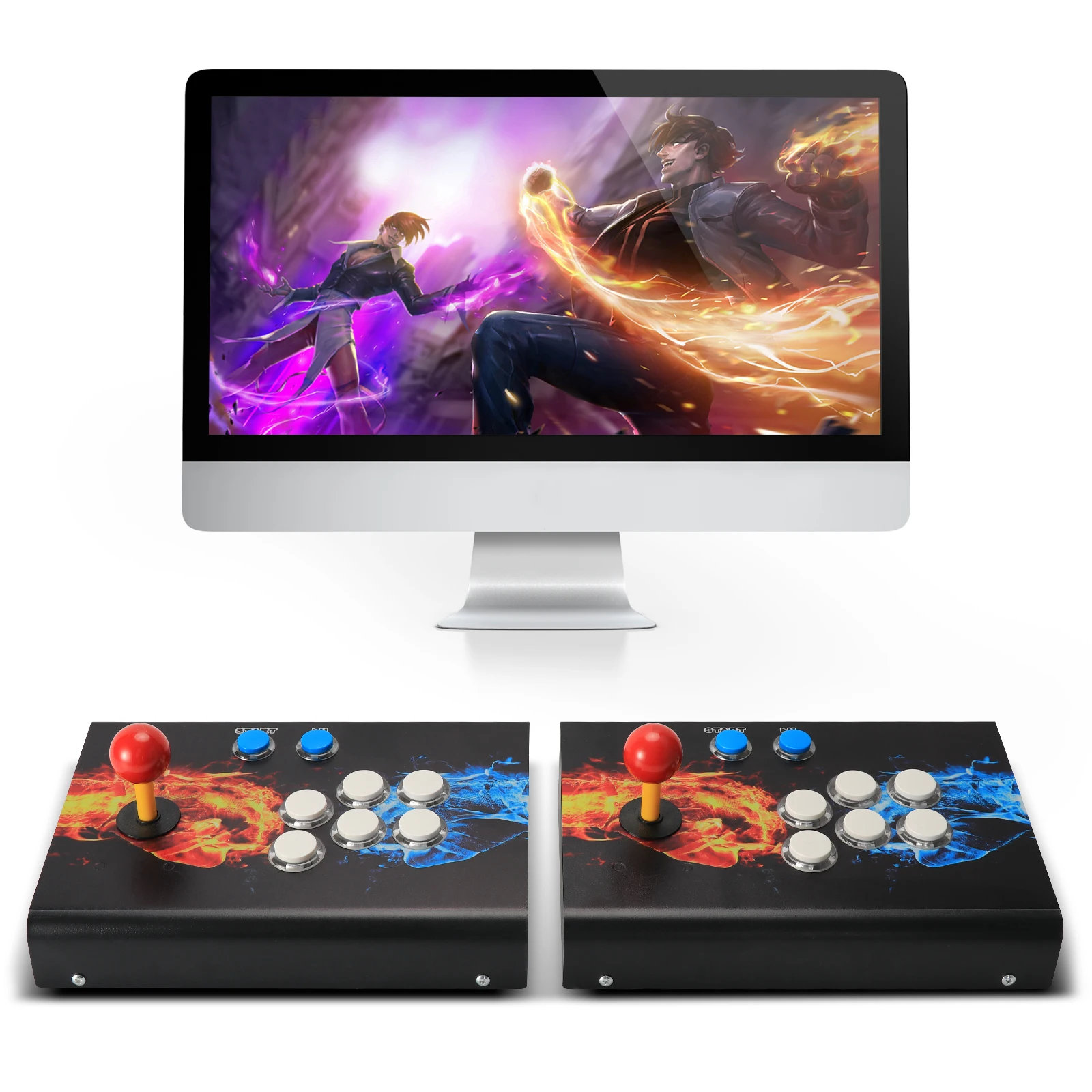 

Игровая аркадная игровая консоль для 2 игроков Джойстик контроллер PandoraBox пауза/выход в игры