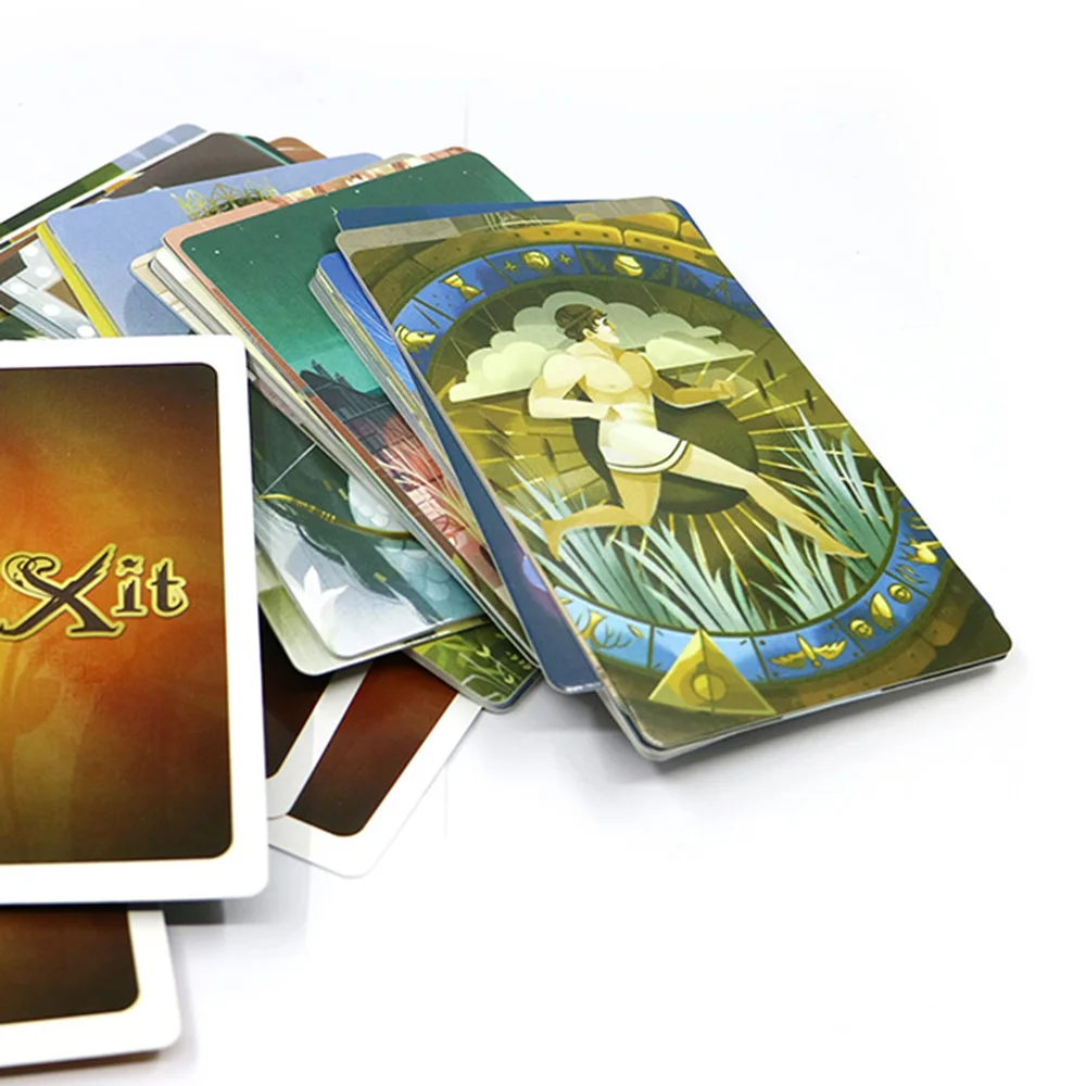 2019 креативная карточная игра Dixit 1 + 8 (basic Revelations) деревянные игрушки кролики 168 карт