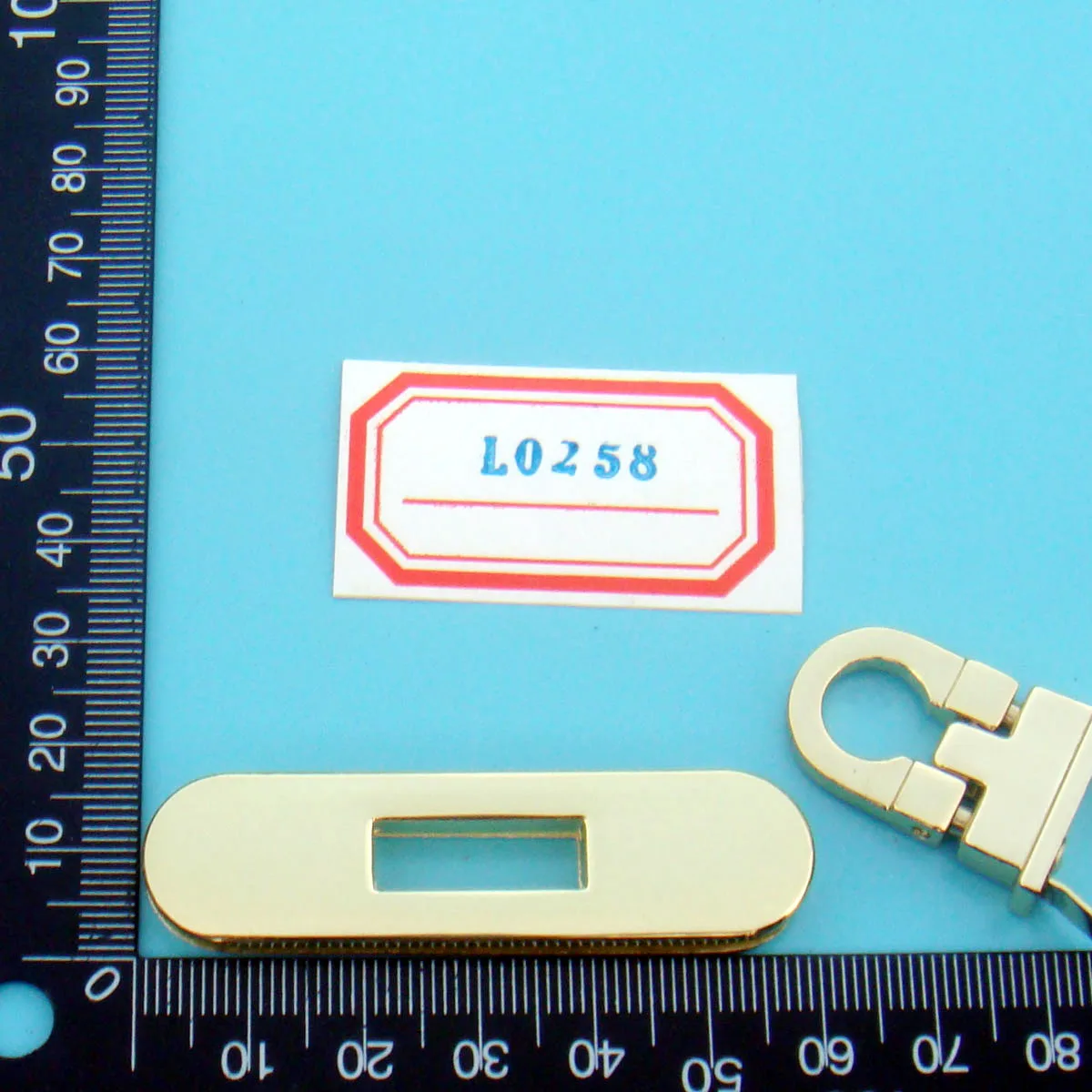 10 компл./Лот поворотный замок застежка Женская сумочка Кожаные детали кошелек