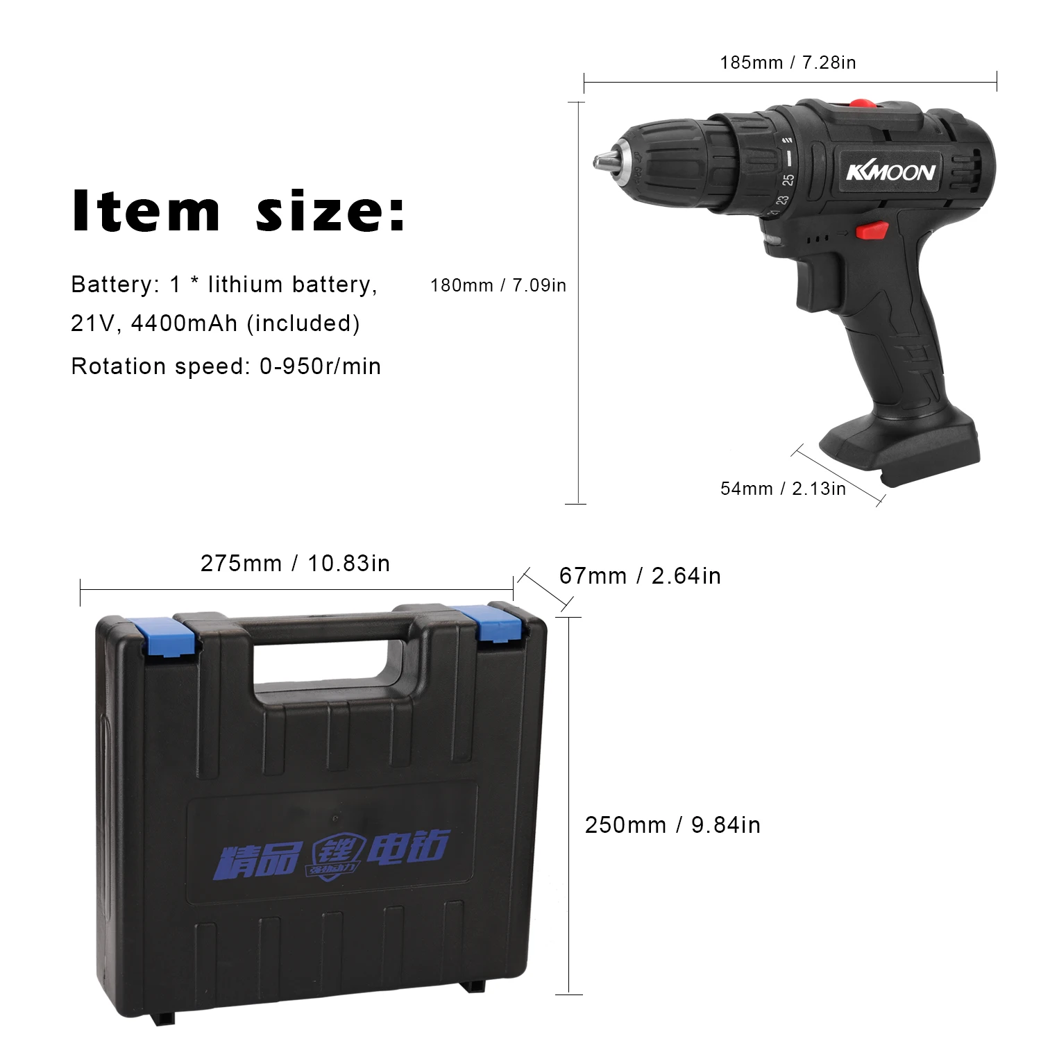 21VF Бытовая многофункциональная электрическая дрель мини отвертка с