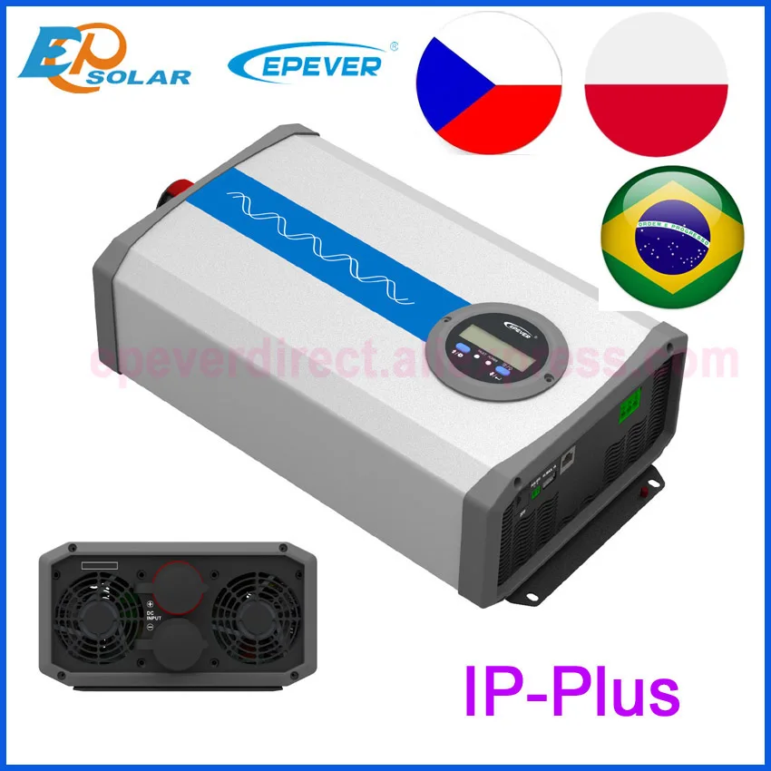 

EPEVER New IP-Plus Pure Sine Wave Inverter 1500W 2000W 3000W 5000W IP1500-12-Plus IP2000-22-Plus IP2000-42-Plus IP3000-12-Plu