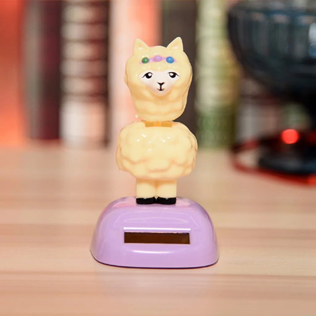 Солнечная игрушка Танцующая ленивая Русалка Альпака фигурки настольные