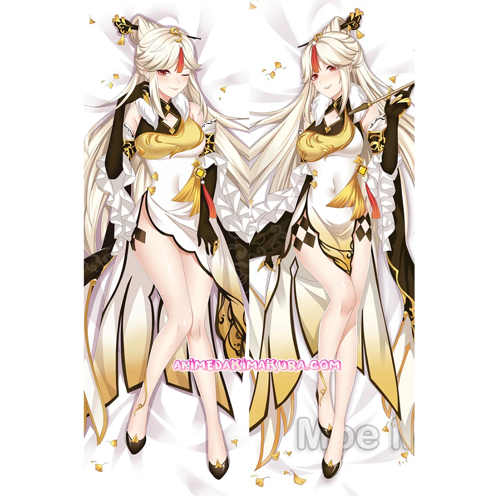 

Genshin Impact Ningguang Anime Girl Dakimakura Hugging Body Pillow Case Cover
