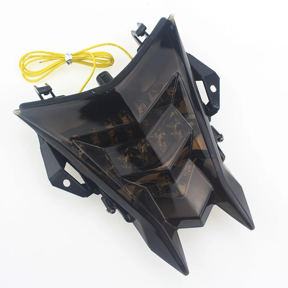 Мотоцикл светодиодный тормозной фонарь светильник Интегрированный сигнал