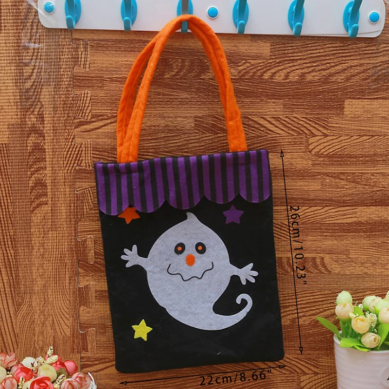 

Non-Woven Fabric Pumpkin Candy Gift Bag Halloween Supplies Kids Children Festival Party Decoration