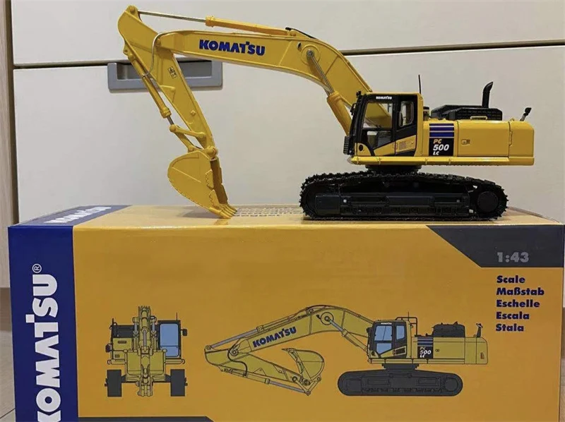 Модель Экскаватора из сплава модель автомобиля игрушка для детей KOMASTU500 1/43 -