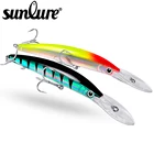 Sunlure1 шт. плавающие приманки в форме гольяна 17 см-27 г Длинные забрасываемые рыболовные приманки поверхность искусственные жесткие воблеры плавающие приманки для морской воды