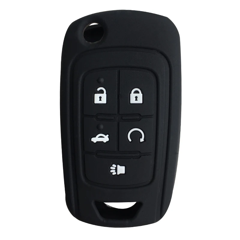5 кнопок силиконовый чехол держатель для ключей Chevrolet Camaro Cruze Volt Equinox Spark Malibu Sonic