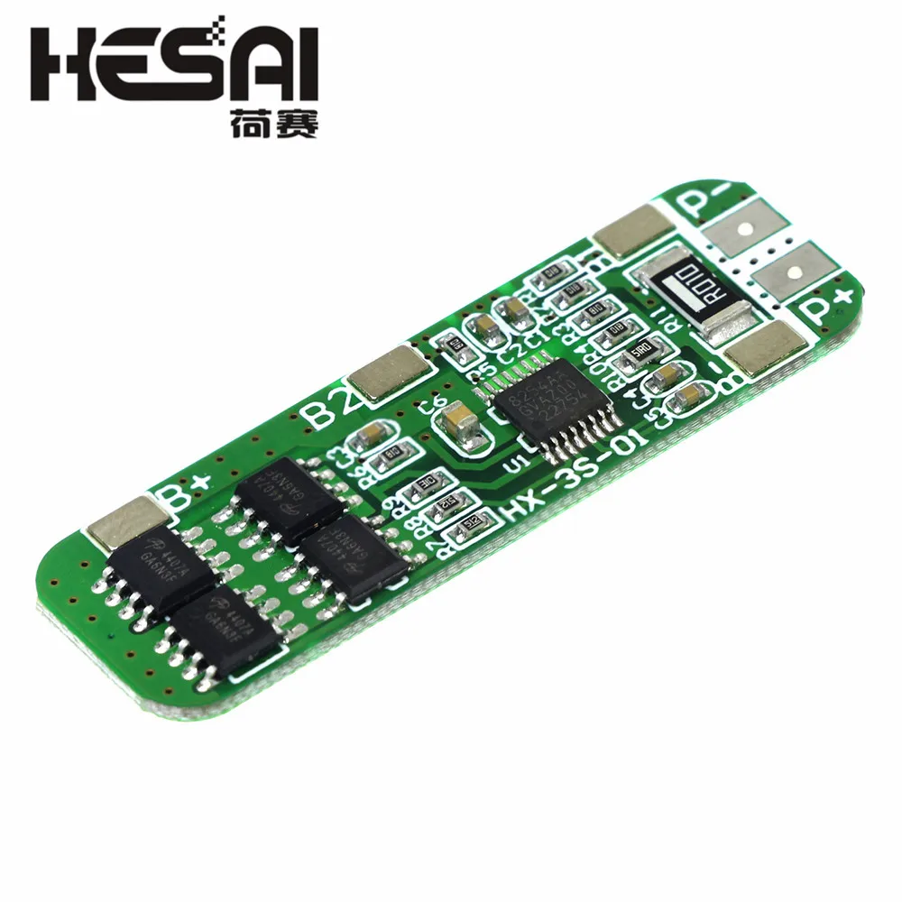 Защитная плата для батарей 3S 6A Li Ion 12 В 18650 BMS PCM литий ионных батарей|bms pcm|protection