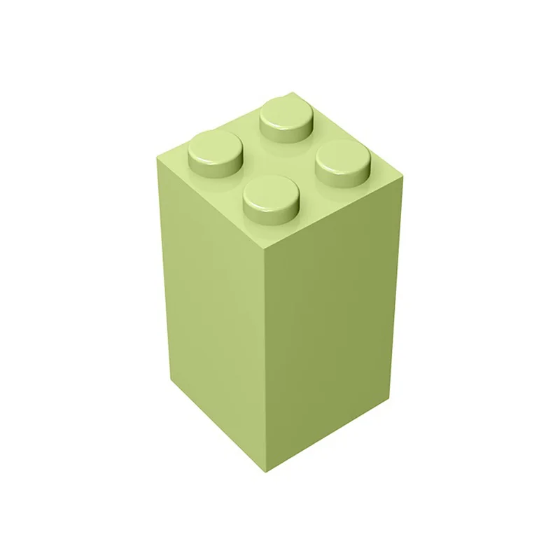 Кубики MOC 10 шт. сборные детали 30145 кирпич 2x2x3 для строительных блоков сделай сам