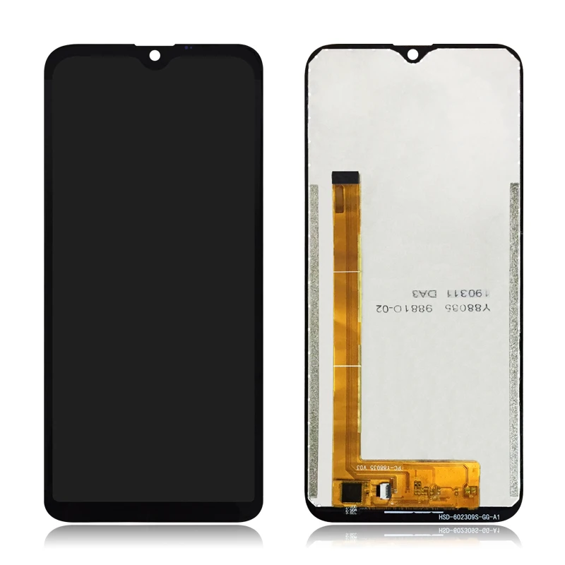 6 1 for doogee y8 lcd display and touch screen digitizer assembly replacement for doogee y8 phone spare part toolsadhesive free global shipping