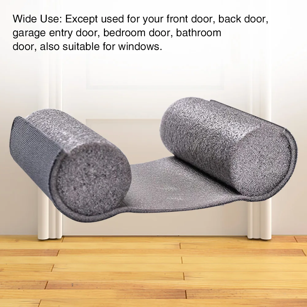 

Soundproof Window Flexible Tight Door Draft Stopper Windproof Blocker Anti-Dust Noise Reduction Protector Bottom Sealing Strip