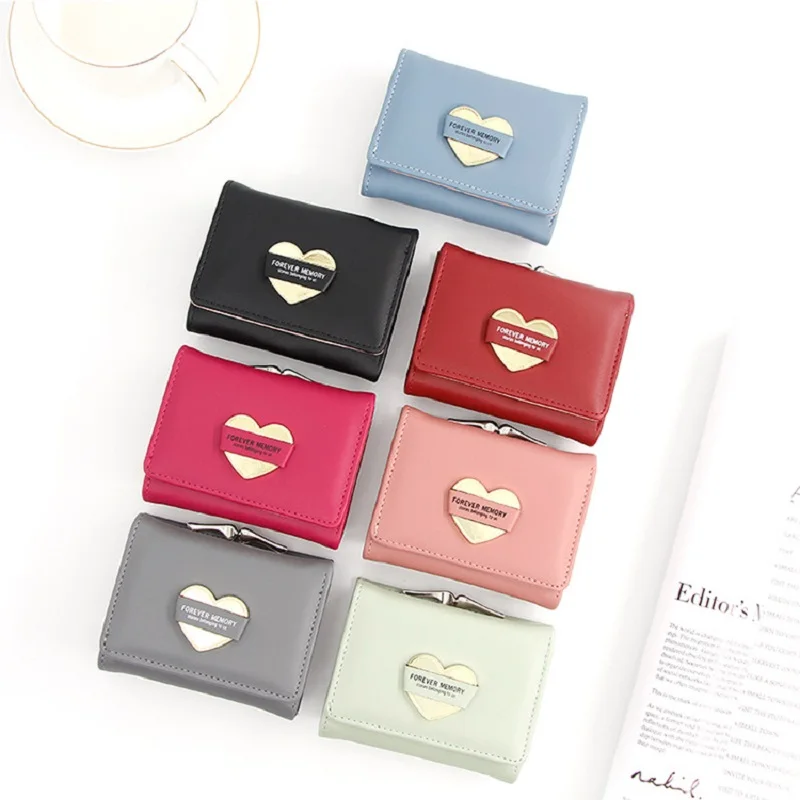 

MONNET CAUTHY 2020 Новые короткие кошельки, практичный мульти-слот для карт, большая вместительность, двустворчатый кошелек, цвет: черный, серый, син...