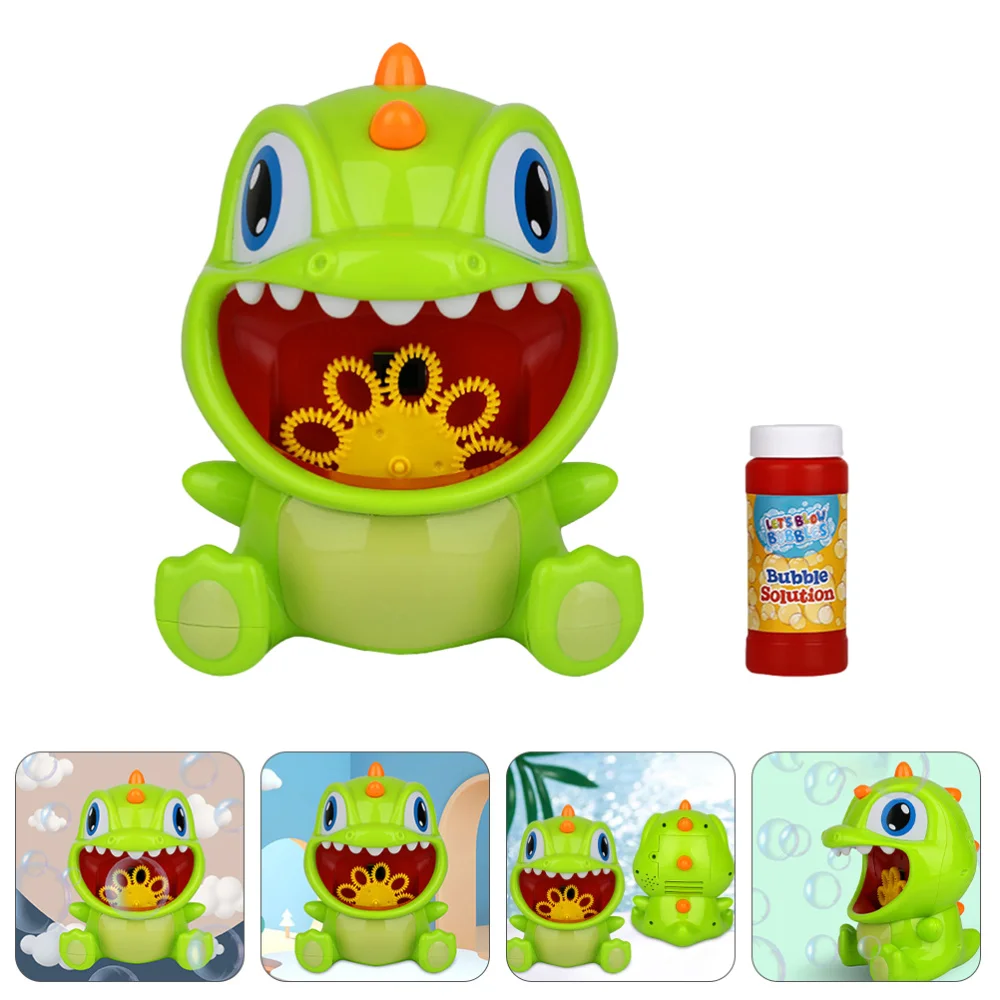 

1 Set Cartoon Electric Bubble Machine Kids Funny Bubble Making (Battery)