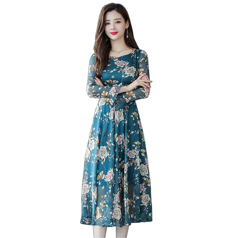 

Женское пляжное платье макси, зеленое повседневное драпированное платье в стиле бохо, с О-образным вырезом, с драпировкой, весна-лето, разме...