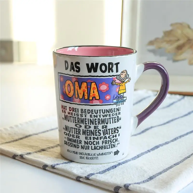 Tazzine Caffe Coffe Travel Funny Mok Copo E Xicara Taza керамическая посуда для напитков Экологичная Caneca