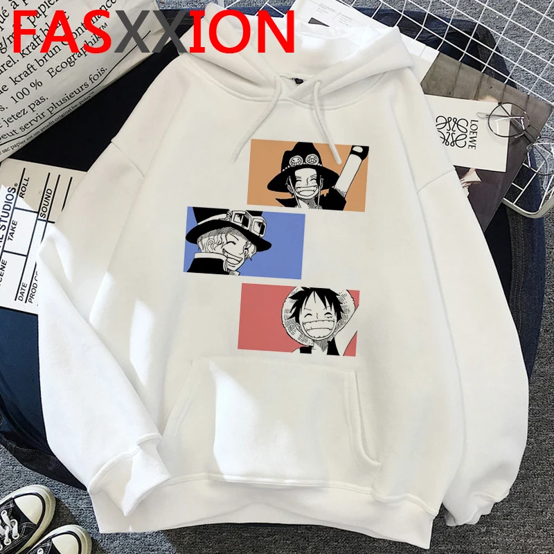 

one piece luffy hoodies men printed anime streetwear Ulzzang men hoody pullover harajuku