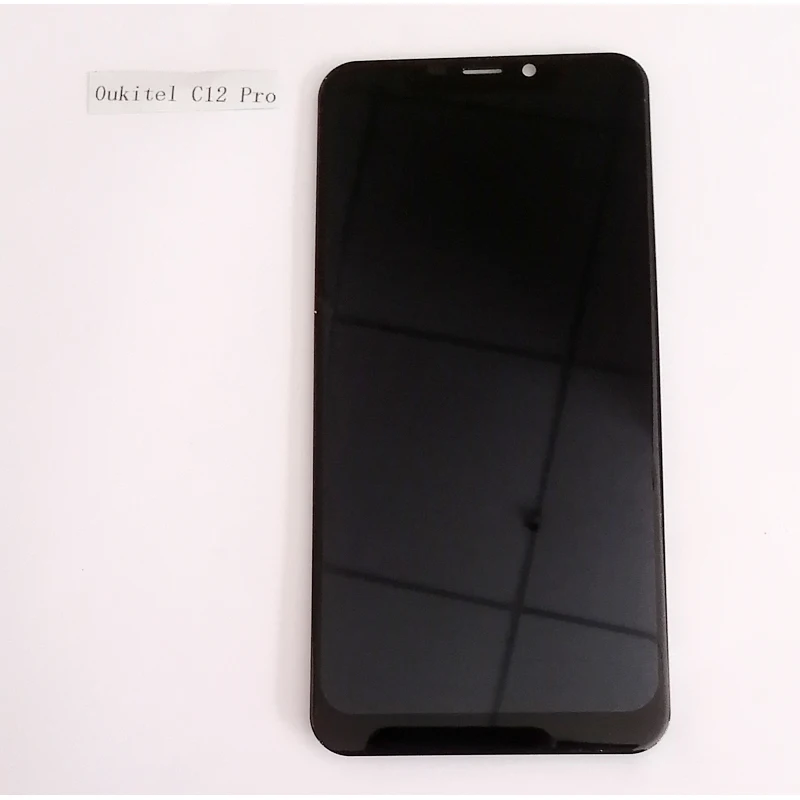 for original oukitel c12 pro lcd display touch screen digitizer assembly tools fhd 6 18 inch for oukitel c12 pro phone lcd free global shipping