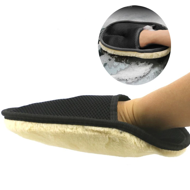 

2020 hot superfine wool car wash gloves for Kia Rio 3 4 K2 K3 K5 K4 Cerato,Soul,Forte,Sportage R,SORENTO,Mohave,