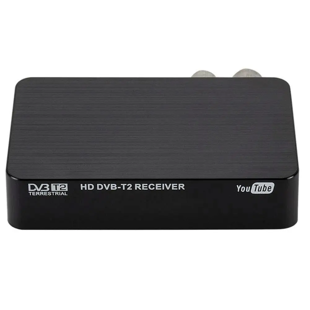 Полностью HD 1080P цифровой DVB-T2 Мини Многофункциональный наземный ТВ-тюнер мощный телеприставка 3,62*2,24* дюйма